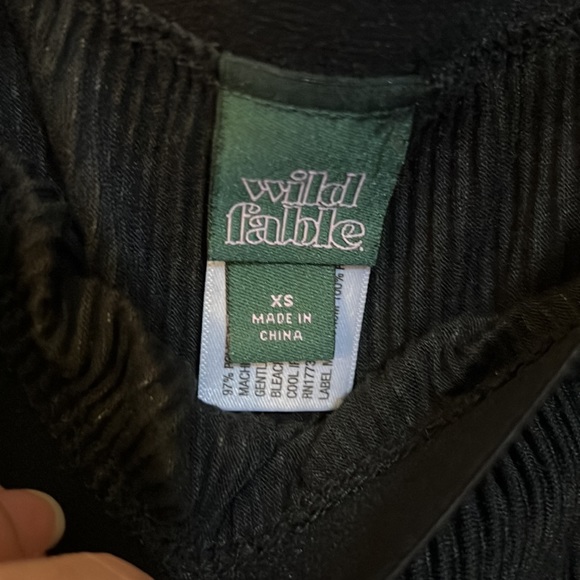 wild fable xs black nwot skirt - Picture 2 of 6